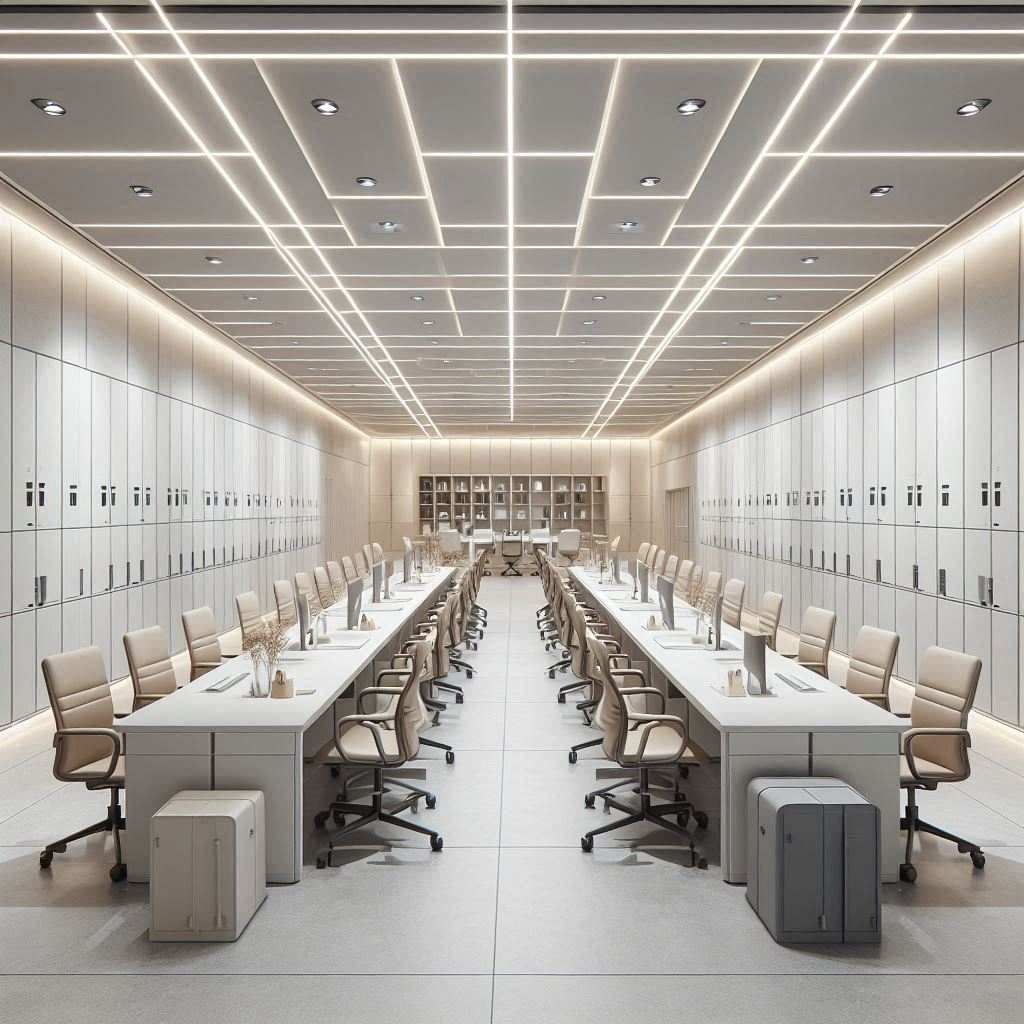律师事务所为写字楼办公员工休闲区设置应对设备批量更换时该设置哪些复核点
